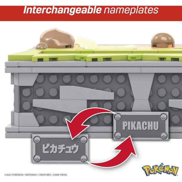 Kit de construcción Pokémon Mega Construx - Motion Pikachu 1095 Piezas 5