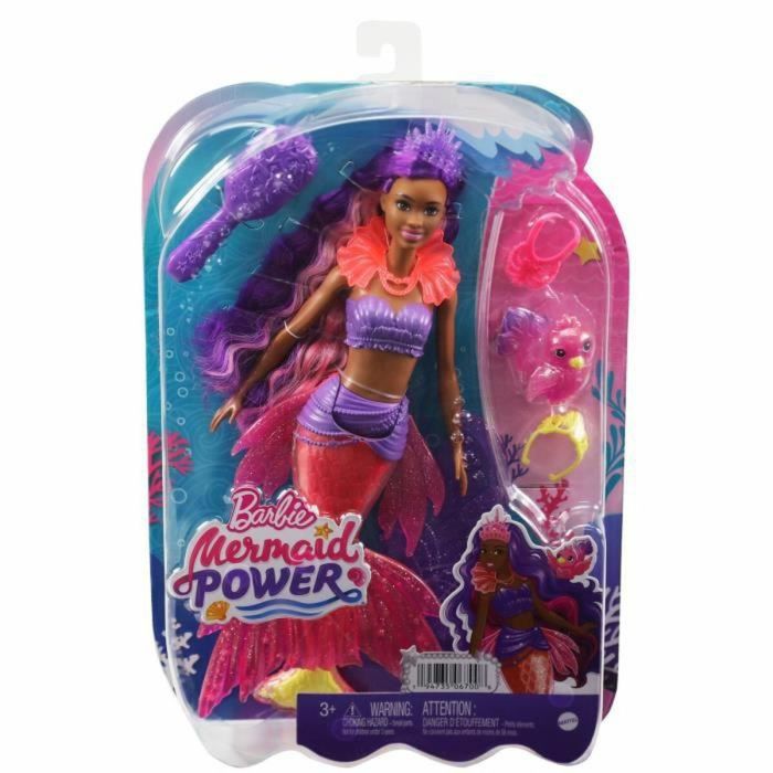 Muñeca Barbie Mermaid Power Brooklyn Hhg53 Mattel Muñeca Barbie Mermaid Power Brooklyn Hhg53 Mattel