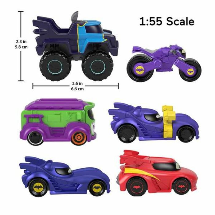 Coche de juguete Fisher Price Batwheels 1:55 6