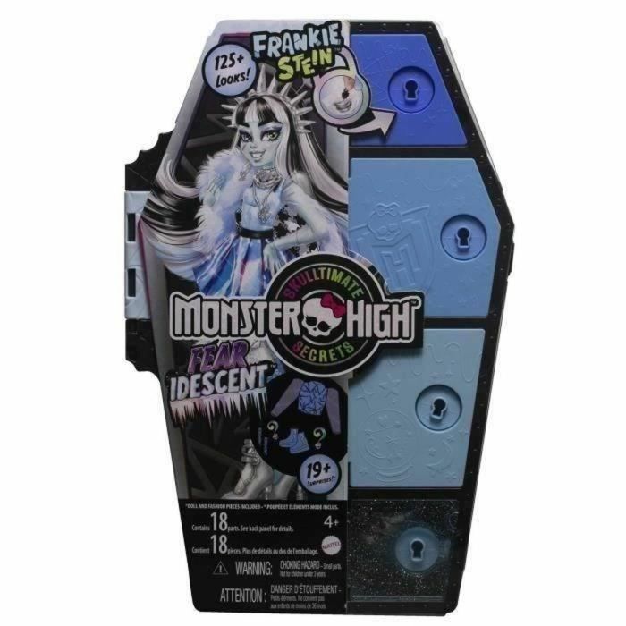 Muñeca bebé Monster High Frankie Stein's Secret Lockers Iridescent Look 1