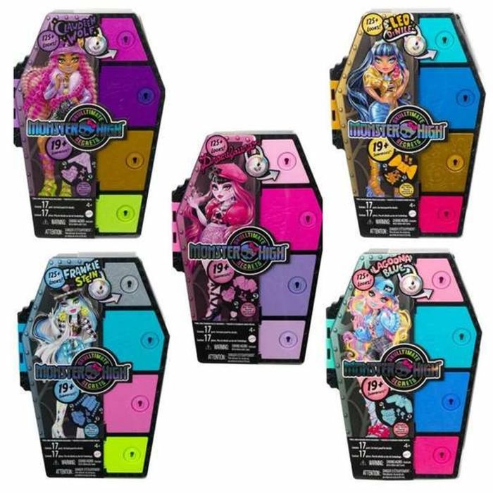 Muñeca Monster High Skulltimate Secrets 1 unidad 1 Muñeca Monster High Skulltimate Secrets 1 unidad 1