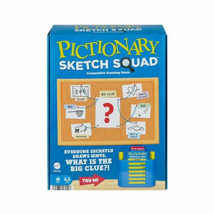 Juego de Mesa Mattel Pictionary Sketch Squad EN