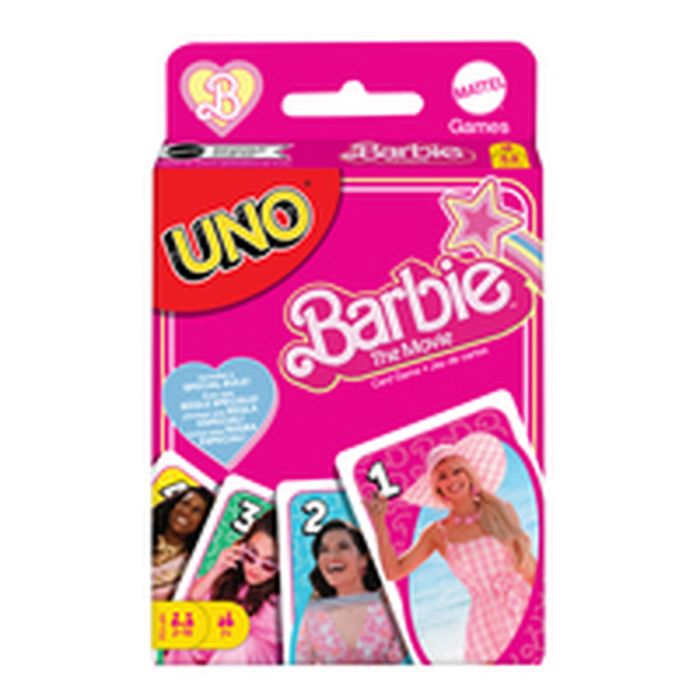 Juego de Mesa Barbie UNO (Inglés, Alemán) 2