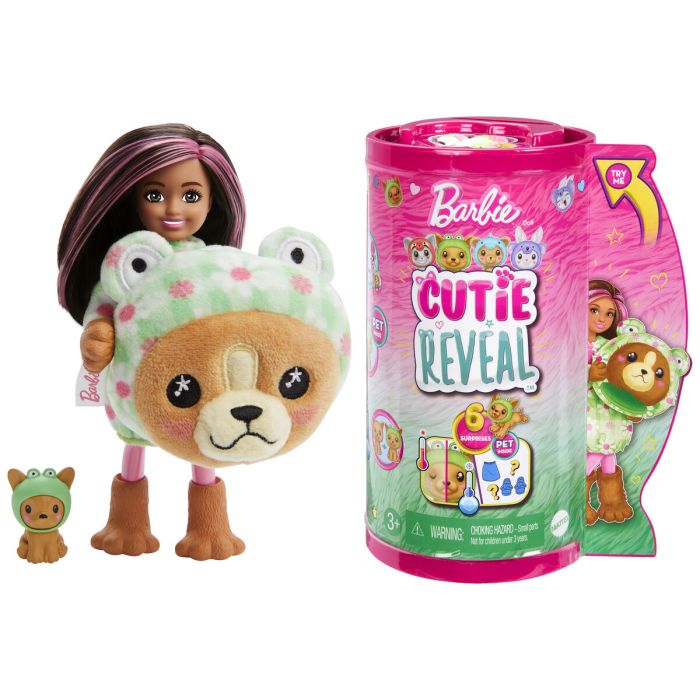 Muñeca Barbie Chelsea Cutie Reveal Serie Peluche 0 Muñeca Barbie Chelsea Cutie Reveal Serie Peluche 0