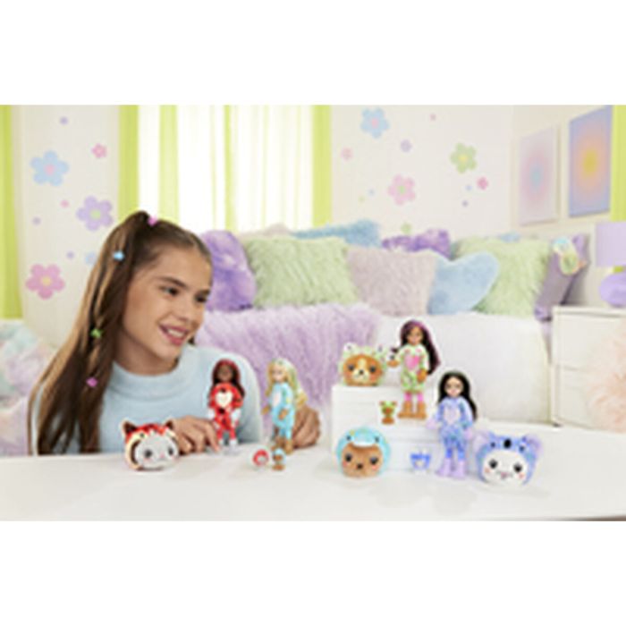 Muñeca Barbie Chelsea Cutie Reveal Serie Peluche 9 Muñeca Barbie Chelsea Cutie Reveal Serie Peluche 9