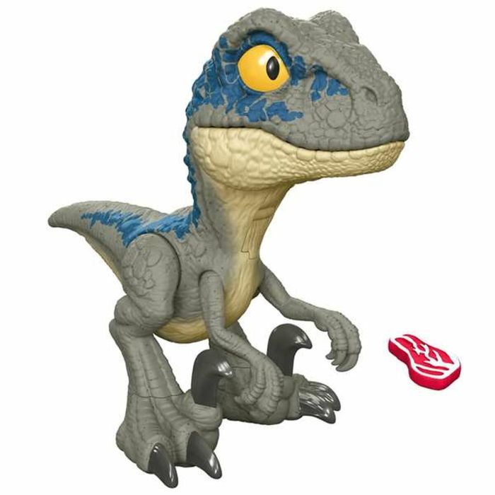 Dinosaurio Mattel Velociraptor Blue 4