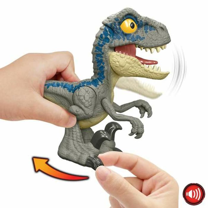 Dinosaurio Mattel Velociraptor Blue 1