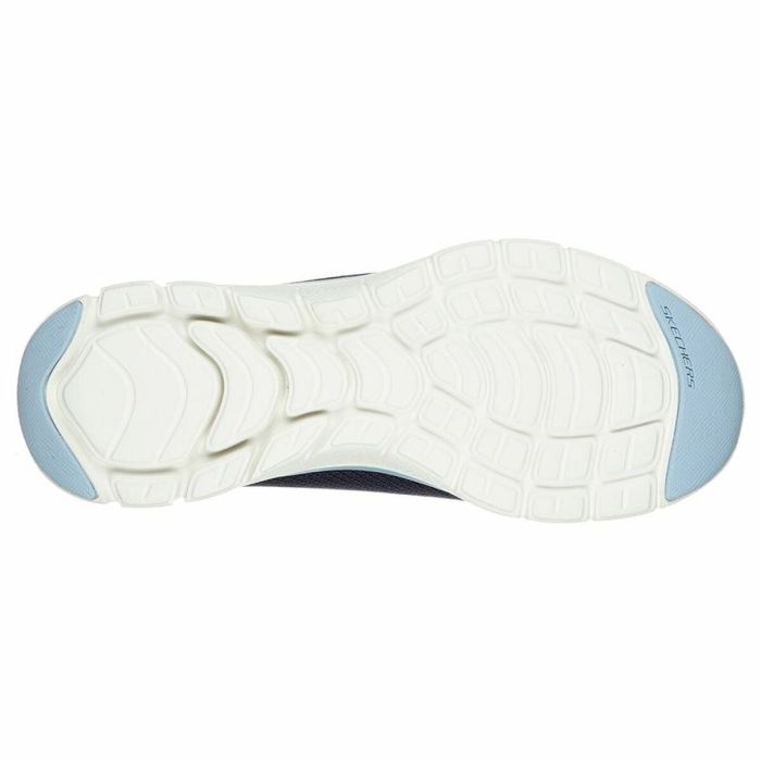 Zapatillas de Running para Adultos Skechers Flex Appeal 4.0 Mujer Azul oscuro 4