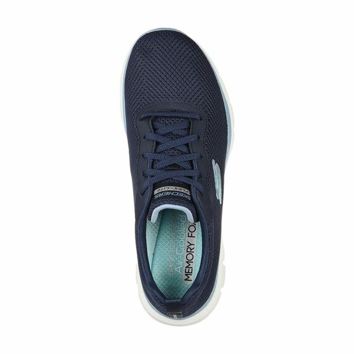 Zapatillas de Running para Adultos Skechers Flex Appeal 4.0 Mujer Azul oscuro 3