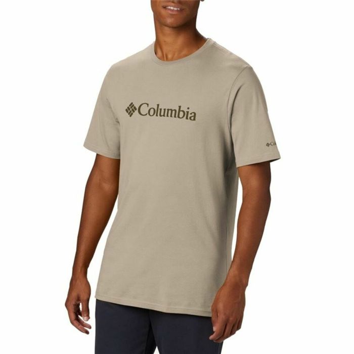 Camiseta de Manga Corta Hombre Columbia Gris 0 Camiseta de Manga Corta Hombre Columbia Gris 0