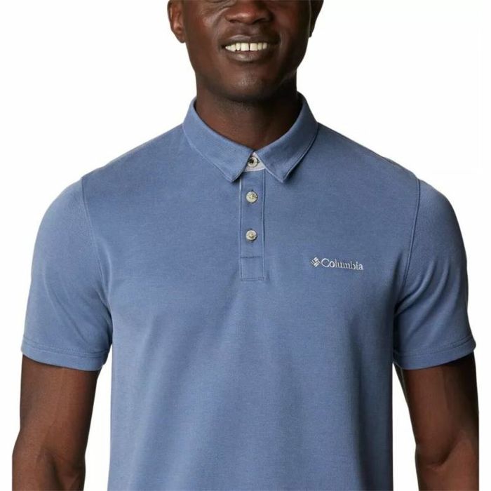 Polo de Manga Corta Hombre Columbia Nelson Point™ Añil 2