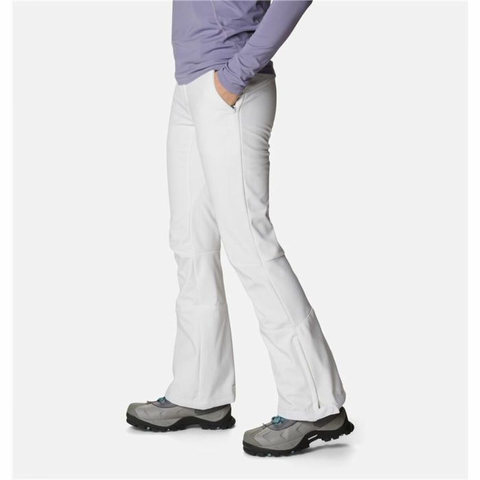 Pantalón Largo Deportivo Columbia Roffee Ridge IV Mujer Blanco 4