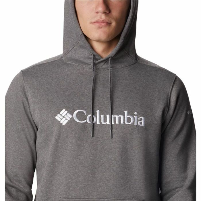 Sudadera con Capucha Hombre Columbia CSC Basic Logo Gris oscuro 1