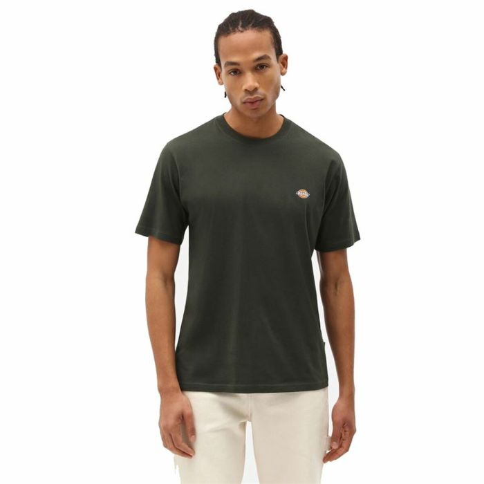 Camiseta de Manga Corta Hombre Dickies Mapleton Verde oscuro S