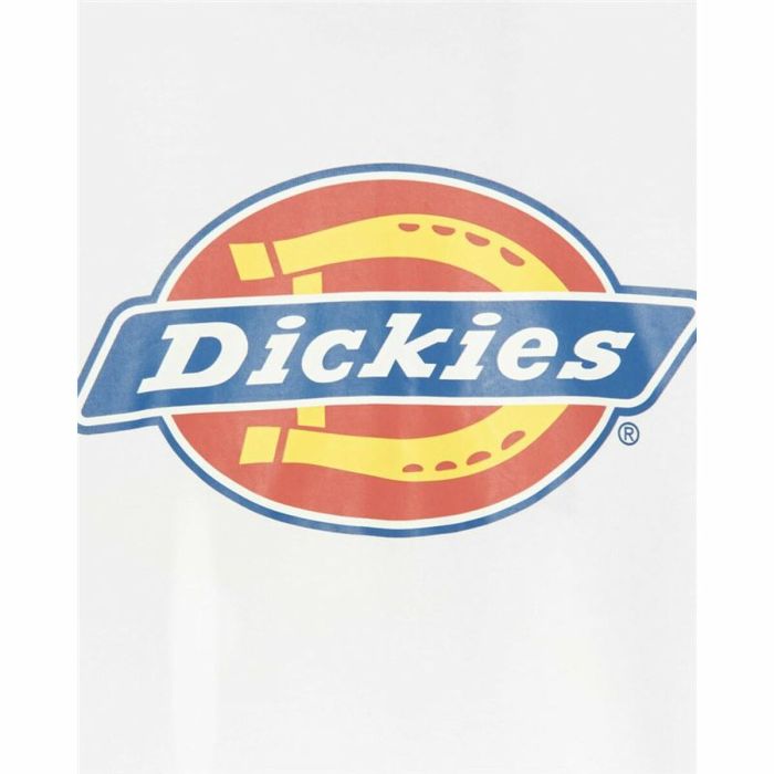Camiseta de Manga Corta Dickies Icon Logo Blanco Unisex 2