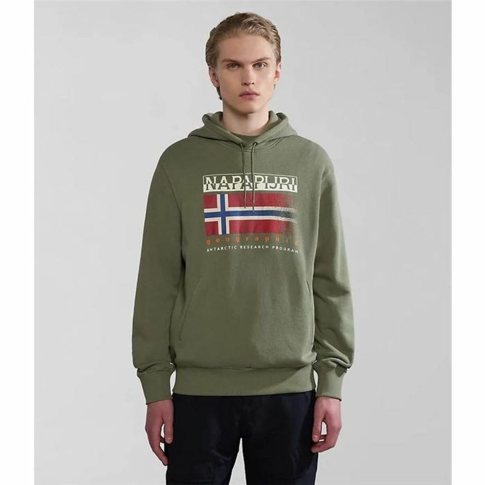 Sudadera con Capucha Niño Napapjiri B-Kreis H Verde oscuro 5