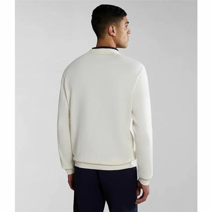 Sudadera sin Capucha Hombre Napapjiri B-Aylmer C Blanco 1