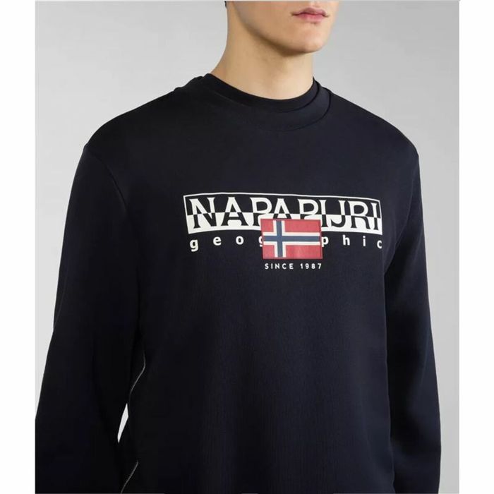 Sudadera con Capucha Niño Napapjiri B-Aylmer C Negro 1