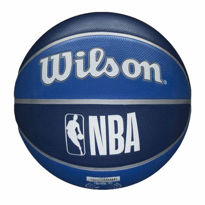 Balón de Baloncesto Wilson Nba Team Tribute Dallas Mavericks Azul Caucho Talla única 7 1