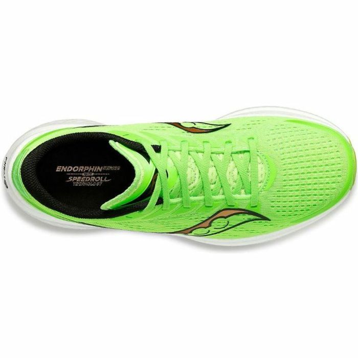 Zapatillas de Running para Adultos Saucony Endorphin Speed 3 Verde limón Hombre 2
