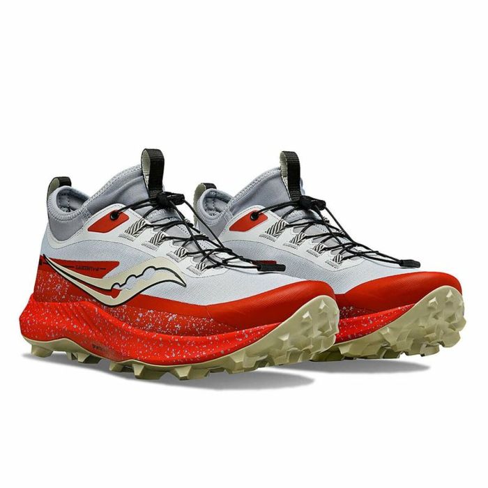 Zapatillas Deportivas Hombre Saucony Peregrine 13 Rojo Carmesí 2