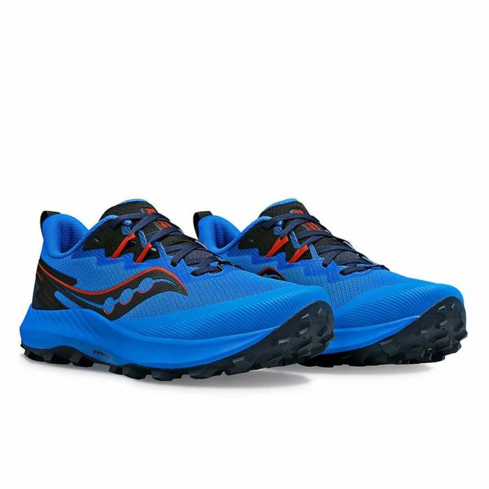 Zapatillas Deportivas Hombre Saucony Peregrine 14 Azul 2