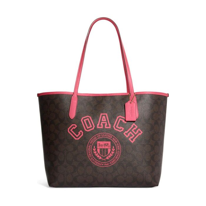 Bolso Mujer Coach CB869-IMUOE Marrón 44 x 27 x 14 cm Bolso Mujer Coach CB869-IMUOE Marrón 44 x 27 x 14 cm
