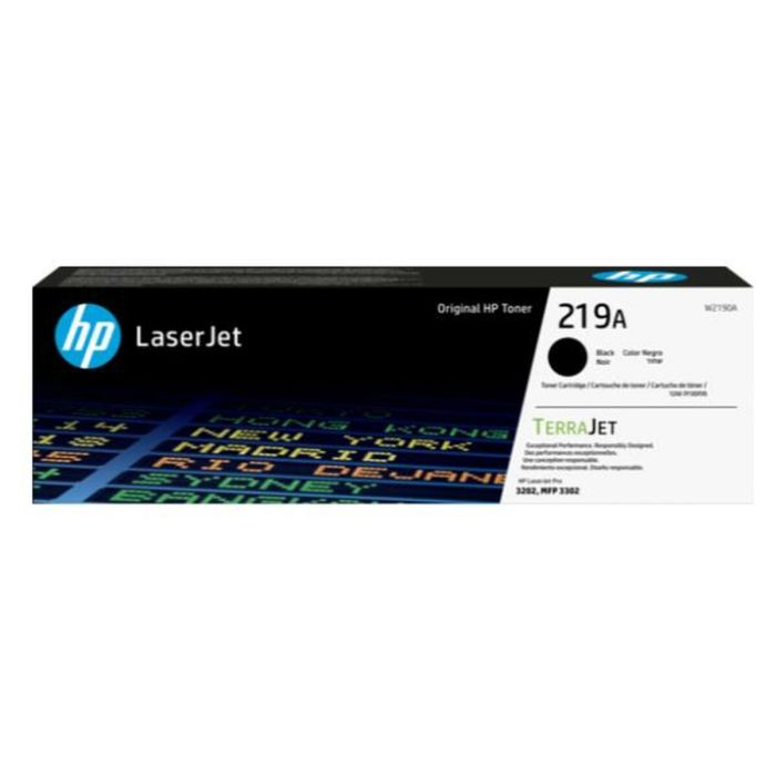 Hp Toner Negro Laserjet Pro 3202 Printer, Hp Laserjet Mfp 3302 Printer - 219A