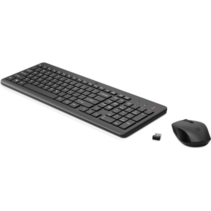 Teclado y Ratón HP 2V9E6AA Negro Inglés Qwerty US 1 Teclado y Ratón HP 2V9E6AA Negro Inglés Qwerty US 1