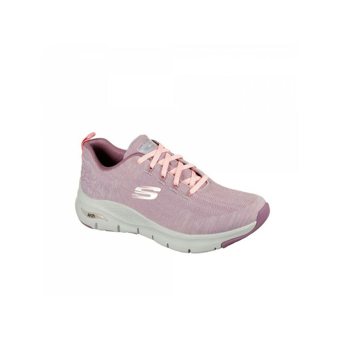 Zapatillas de Mujer para Caminar Skechers ARCH FIT COMFY WAV 149414 Rosa 1