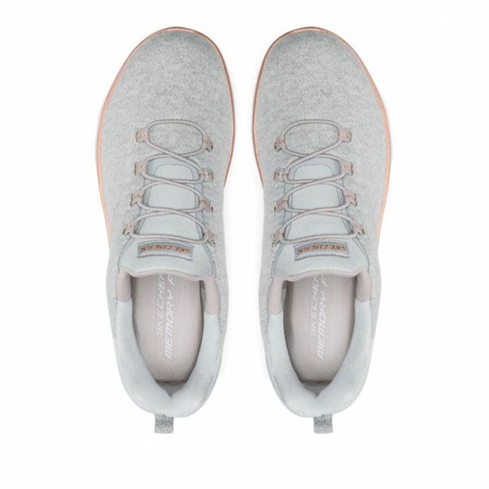 Zapatillas Deportivas Mujer Skechers Summits Dazzling Gris 2 Zapatillas Deportivas Mujer Skechers Summits Dazzling Gris 2