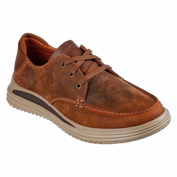 Zapatillas Deportivas Hombre Skechers Proven - Valargo Marrón 1