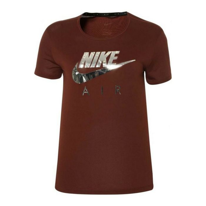 Camiseta de Manga Corta Hombre Nike Dri-FIT Marrón