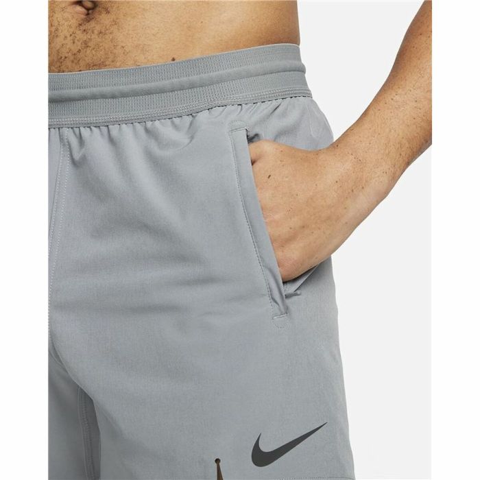 Pantalones Cortos Deportivos para Hombre Nike Pro Dri-FIT Flex Gris 2
