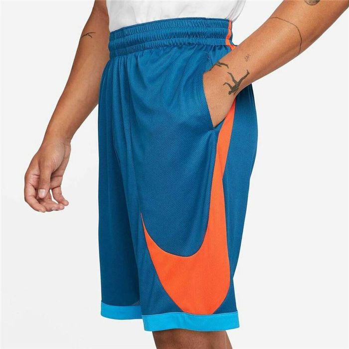 Pantalones Cortos de Baloncesto para Hombre Nike Dri-Fit Azul 3