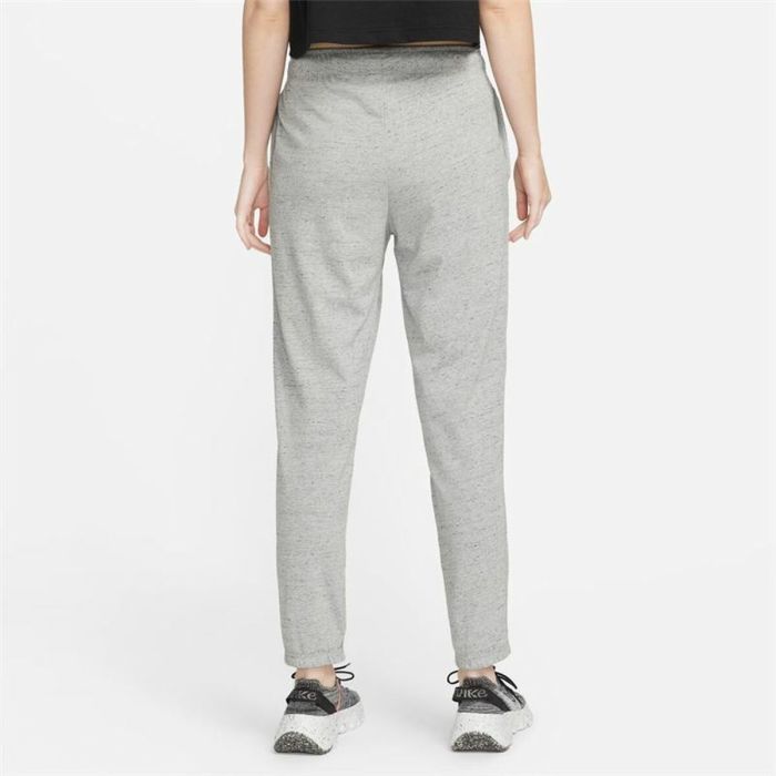 Pantalón Largo Deportivo Nike Sportswear Gym Vintage Gris Mujer 3