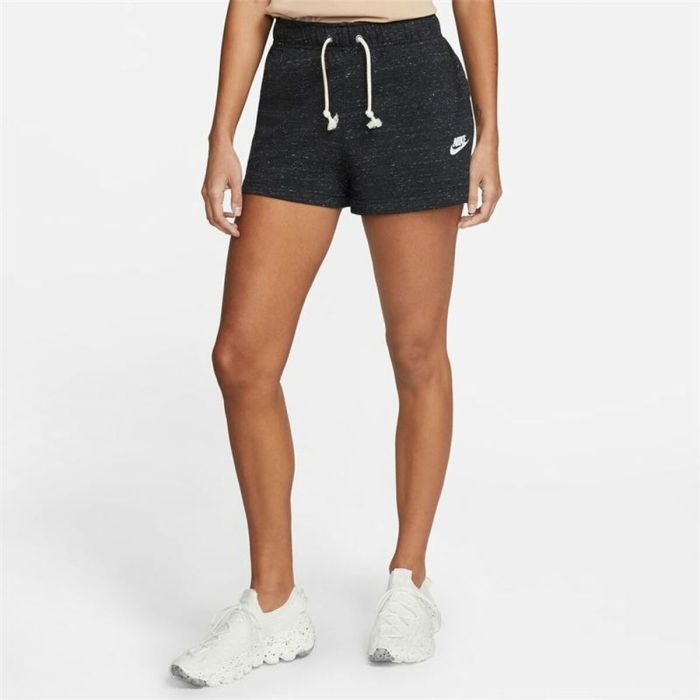 Pantalones Cortos Deportivos para Mujer Nike Sportswear Gym Vintage Negro 4
