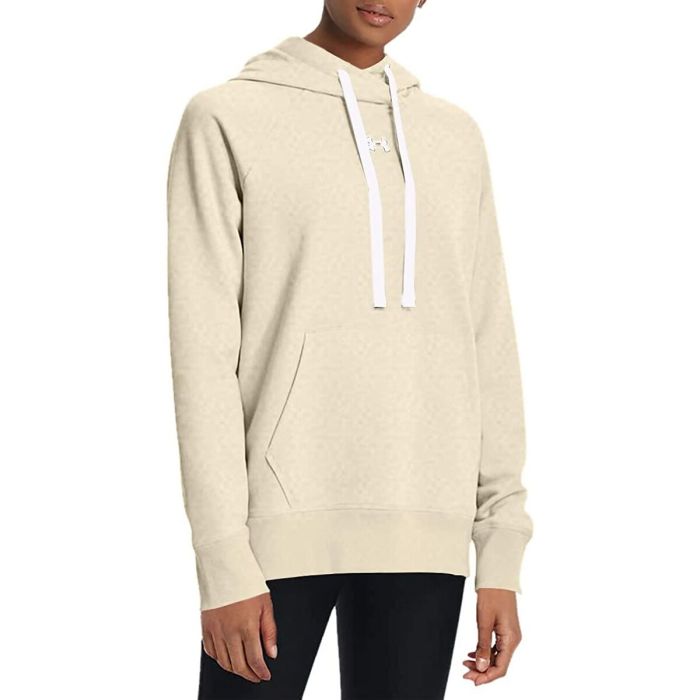Sudadera con Capucha Mujer Under Armour 1356317-783 Beige 1 Sudadera con Capucha Mujer Under Armour 1356317-783 Beige 1