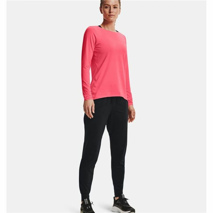 Pantalón Largo Deportivo Under Armour Mujer Negro 1