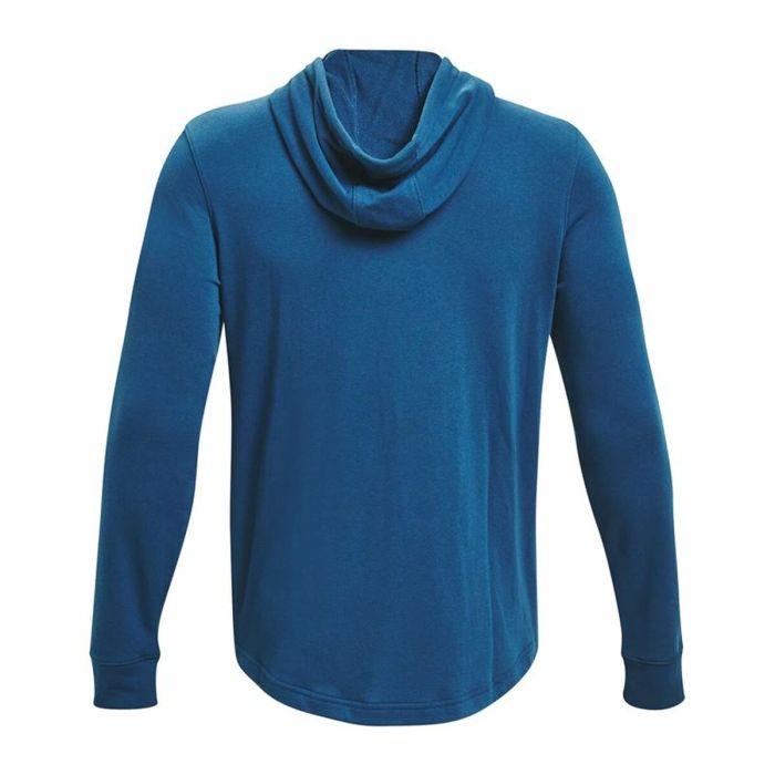 Sudadera con Capucha Hombre Under Armour Rival Terry Azul 5