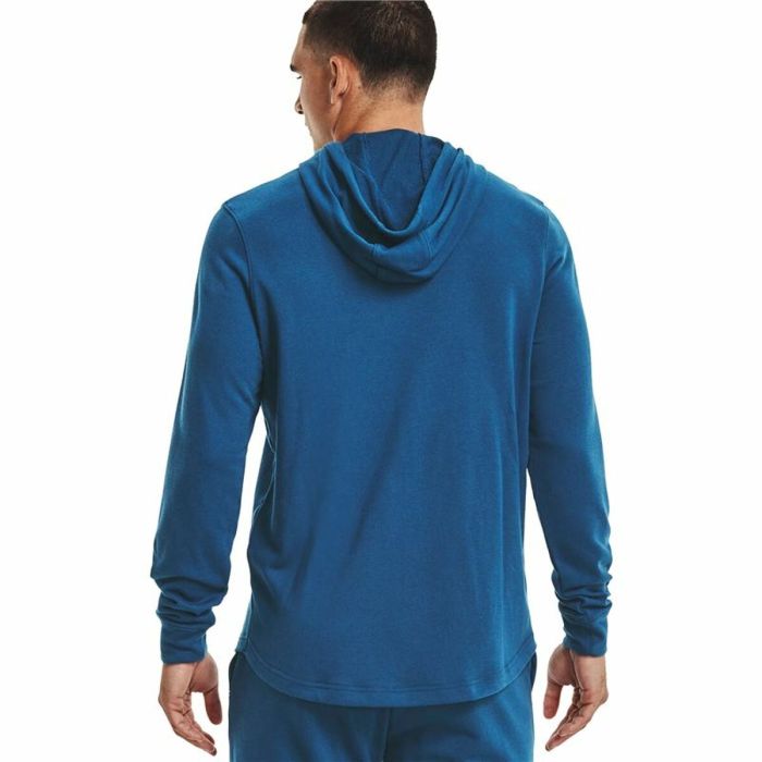 Sudadera con Capucha Hombre Under Armour Rival Terry Azul 3