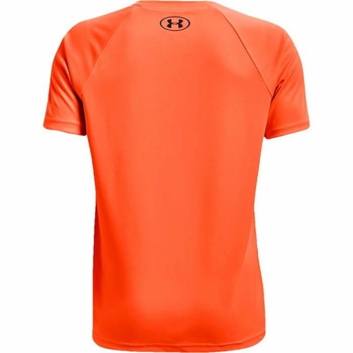 Camiseta de Manga Corta Niño Under Armour Naranja 1