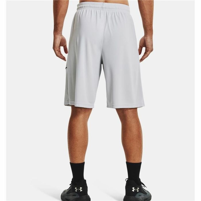Pantalones Cortos Deportivos para Hombre Under Armour Perimeter 28 cm Blanco 1