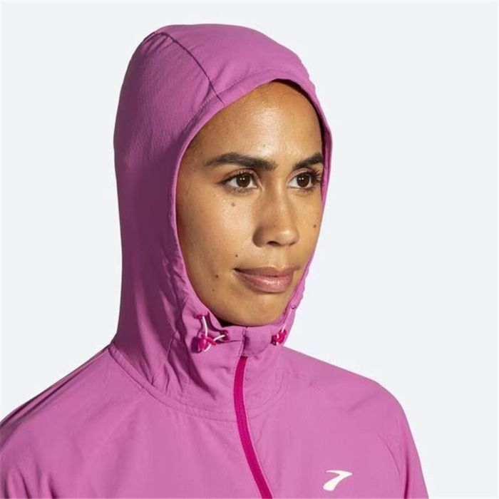 Chaqueta Deportiva para Mujer Brooks Canopy Frosted Rosa oscuro 2