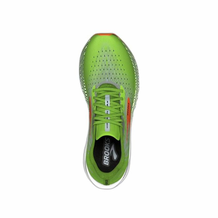 Zapatillas de Running para Adultos Brooks Hyperion Max Hombre Verde limón 3