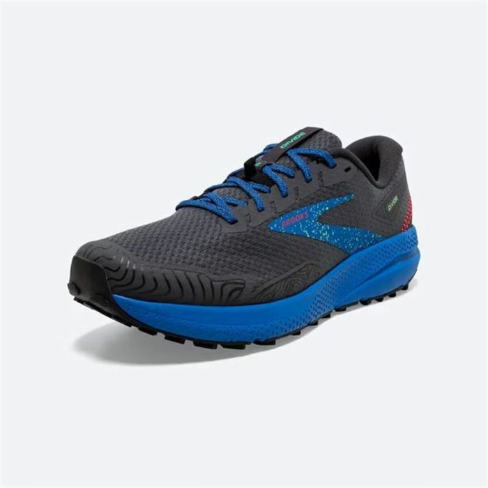 Zapatillas de Running para Adultos Brooks Divide 4 Azul Negro 3