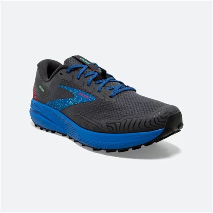 Zapatillas de Running para Adultos Brooks Divide 4 Azul Negro 2