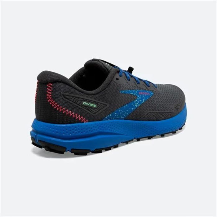 Zapatillas de Running para Adultos Brooks Divide 4 Azul Negro 1