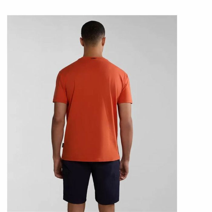 Camiseta de Manga Corta Hombre Napapjiri S-Bollo Ss 1 Naranja 2