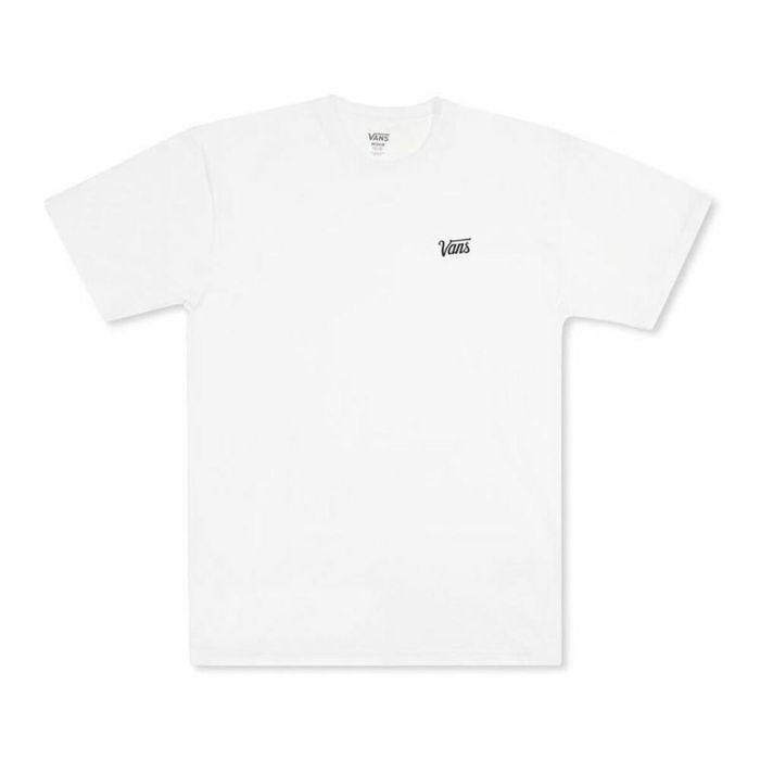 Camiseta de Manga Corta Hombre Vans Mini Scip Blanco 1